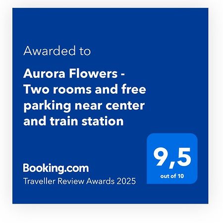 Aurora Flowers - Two Rooms And Free Parking Near Center And Train Station مودينا المظهر الخارجي الصورة
